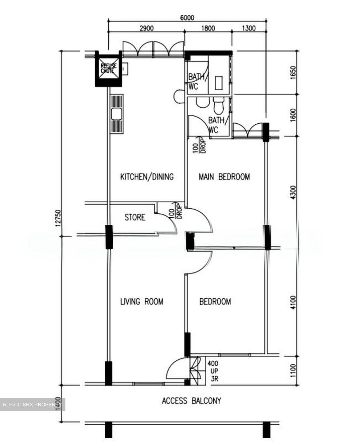Blk 292 Tampines Street 22 (Tampines), HDB 3 Rooms #589739961